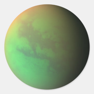 Titan Infrarood Afbeelding Ronde Sticker
