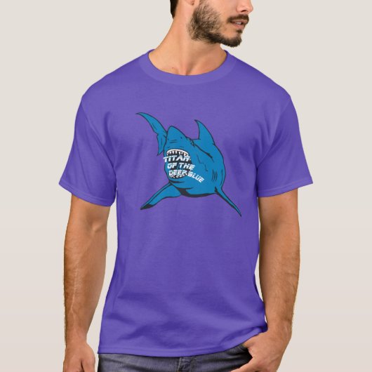 Titan of the Deep Blue T-shirt (Voorkant)