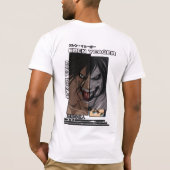 Titan Ontwakende T-Shirt | Anime Krijger Transform (Achterkant)