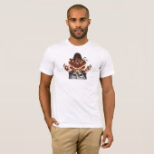 Titan Ontwakende T-Shirt | Anime Krijger Transform (Voorkant volledig)