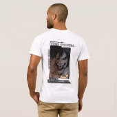 Titan Ontwakende T-Shirt | Anime Krijger Transform (Achterkant volledig)