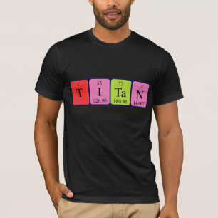 Titan Periodieke Naam shirt
