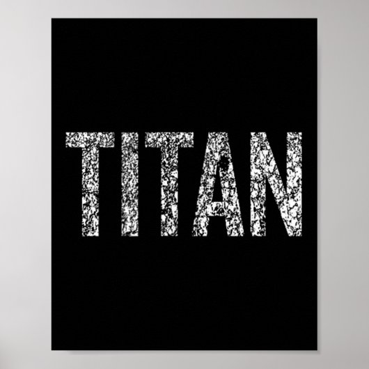 Titan Poster (Voorkant)