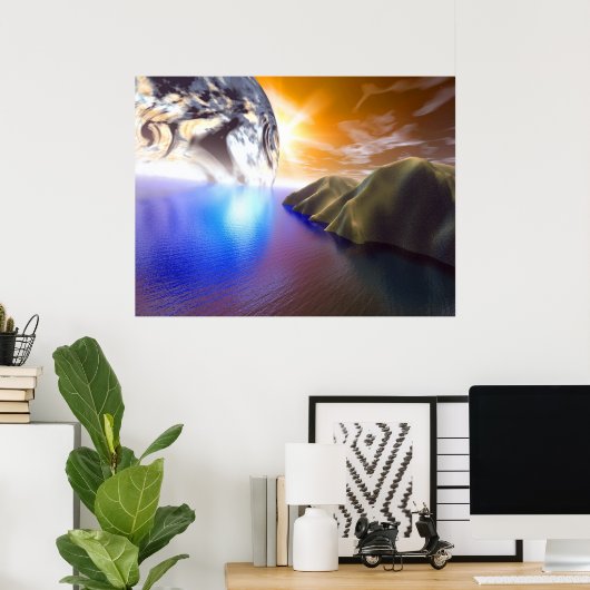 Titan Poster (Thuiskantoor)