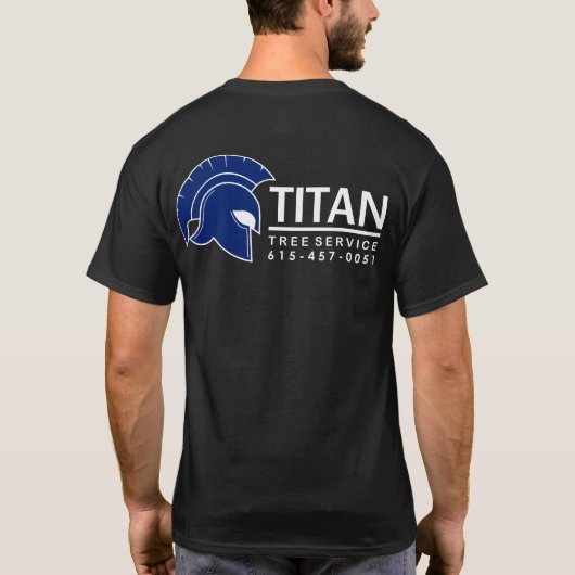 Titan Tree T-shirt (Achterkant)