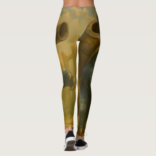 Titan van de vergeten ruïnes leggings (Achterkant)