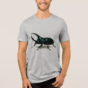 Titan van het kreupelhout - Hercules Beetle Tri-Blend Shirt