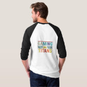 Titan voor games t-shirt (Achterkant volledig)
