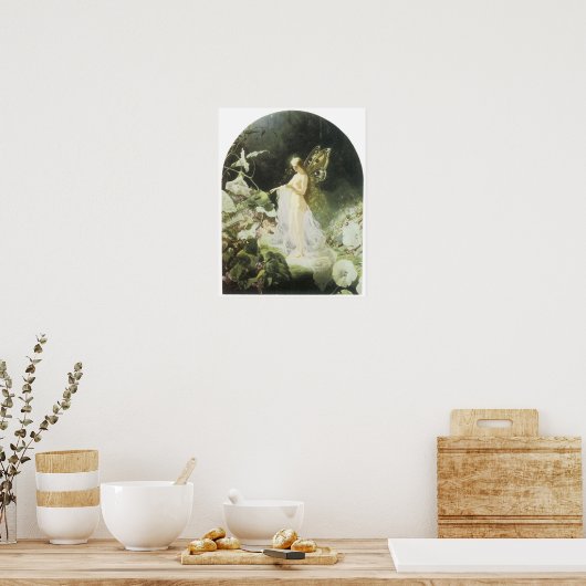 Titania, 1866 feilverf poster (Keuken)