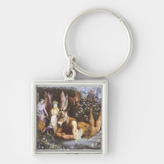 Titania and Bottom, MidSummer Night's Dream Sleutelhanger (Voorkant)