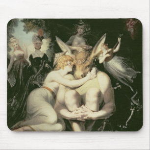 Titania Awakes, Omringd door Bediende Muismat