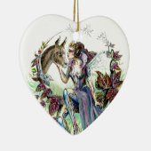 Titania en Bodem Keramisch Ornament (Rechts)