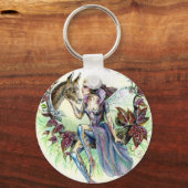 Titania en Bodem Sleutelhanger (Voorkant)