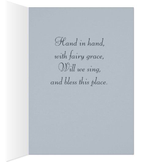 Titania (Meadows, Shakespeare) CC0515 airy Card (Binnen (Rechts))