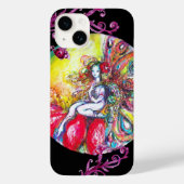 TITANIA OP EEN RODE STROOM Case-Mate iPhone CASE (Achterkant)