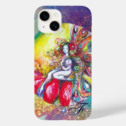 TITANIA OP EEN RODE STROOM Case-Mate iPhone CASE (Achterkant)
