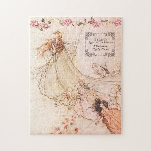 Titania Queen of Fairies MidSummer Night's Dream Legpuzzel (Verticaal)