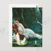 Titania Slapen in het maanlicht - Simmons Art Briefkaart (Voorkant / Achterkant)