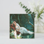 Titania Slapen in het maanlicht - Simmons Art Kaart (Staand voorkant)