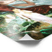 Titania Slapen in het maanlicht Simmons Fae Art Foto Afdruk (Hoek)