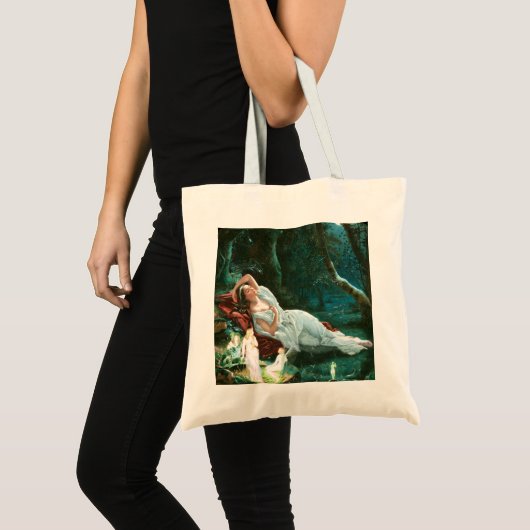 Titania Slapen in het maanlicht Simmons Fae Art Tote Bag (Voorkant (product))