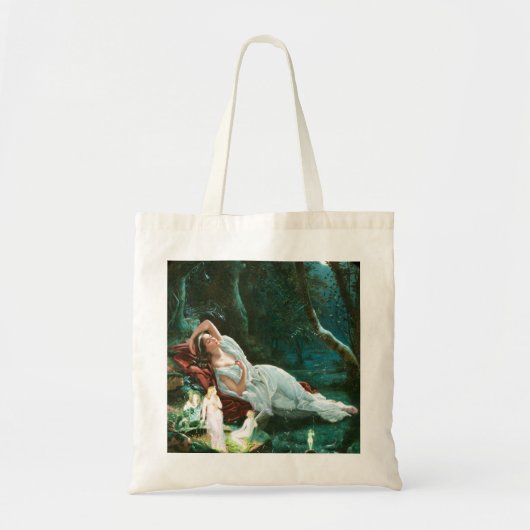 Titania Slapen in het maanlicht Simmons Fae Art Tote Bag (Voorkant)
