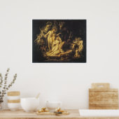 Titania's ontwaken door Henry Fuseli Poster (Keuken)