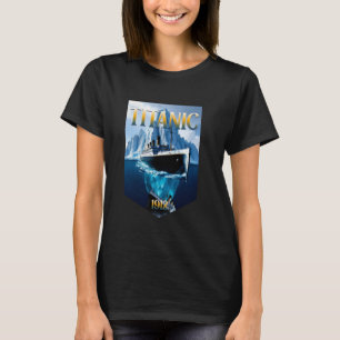 Titanic 1912 RMS Cruise Ship Voyage Mannen Wo T-shirt