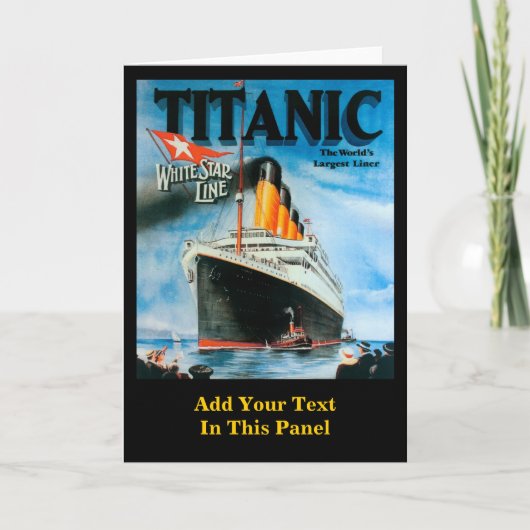 Titanic- Aangepast Poster Kaart (Voorkant)