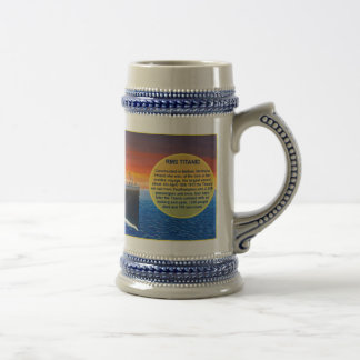 TITANIC Beer Stein Bierpul