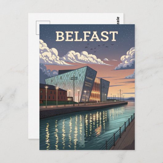  Titanic Belfast reizen Briefkaart (Voorkant / Achterkant)
