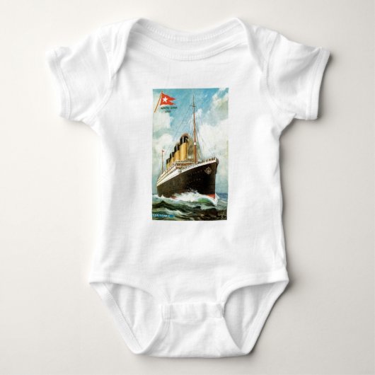 Titanic bij Zee Baby Romper (Voorkant)