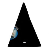 Titanic Birthday Black RMS White Star Line Ship Feesthoedjes (Rechts)