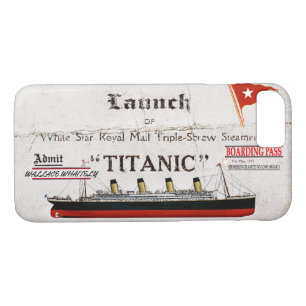 Titanic Boarding Pass Case-Mate iPhone Case