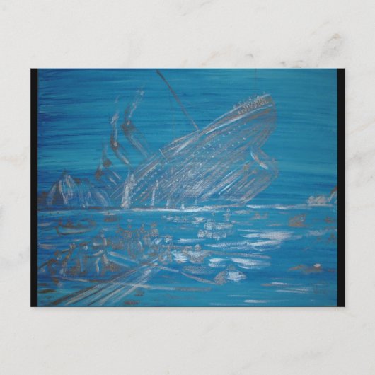 Titanic Briefkaart (Voorkant)