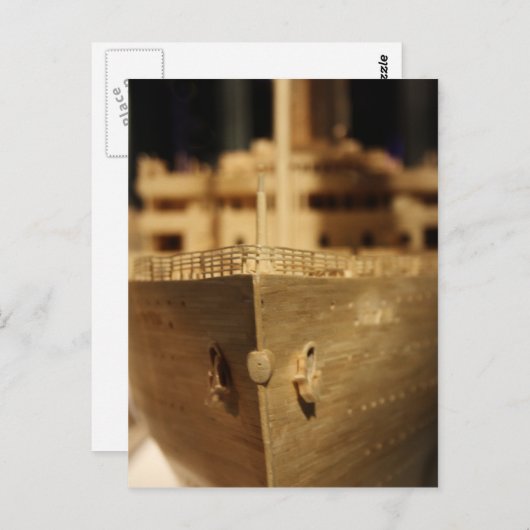 Titanic Briefkaart (Voorkant / Achterkant)