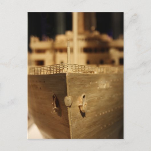 Titanic Briefkaart (Voorkant)