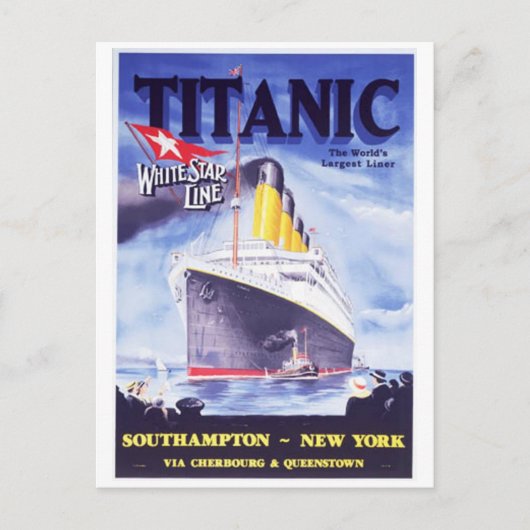 Titanic Briefkaart (Voorkant)