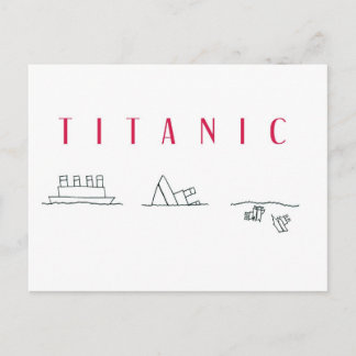Titanic Briefkaart