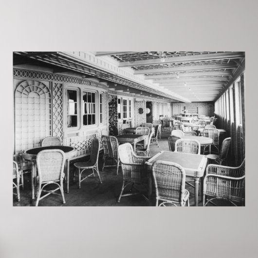 Titanic Cafe Poster (Voorkant)