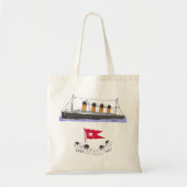 Titanic canvas tas (Voorkant)