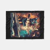 Titanic Cats Funny T-shirt Fleece Deken (Voorkant (Horizontaal))