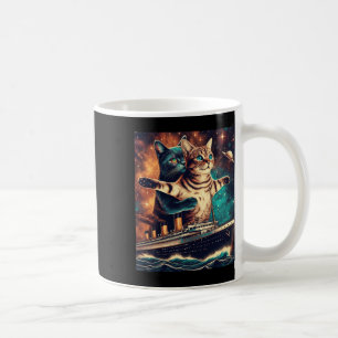 Titanic Cats Funny T-shirt Koffiemok