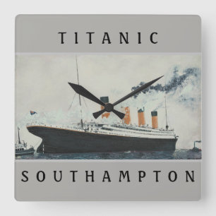 TITANIC Clock Vierkante Klok