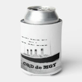 Titanic CQD de MGY Wireless Distress Signal Blikjeskoeler (Blikje Voorkant)