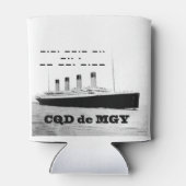 Titanic CQD de MGY Wireless Distress Signal Blikjeskoeler (Achterkant)