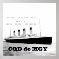 Titanic CQD de MGY Wireless Noodsignaal
