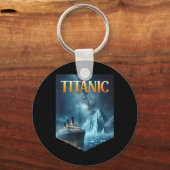 Titanic Cruise Ship Iceberg 1912 Rms Voyage Men Wo Sleutelhanger (Voorkant)