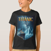 Titanic Cruise Ship Iceberg 1912 Rms Voyage Men Wo T-shirt (Voorkant)