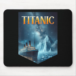 Titanic Cruise Ship Ijsberg 1912 Rms Reis Mannen V Muismat